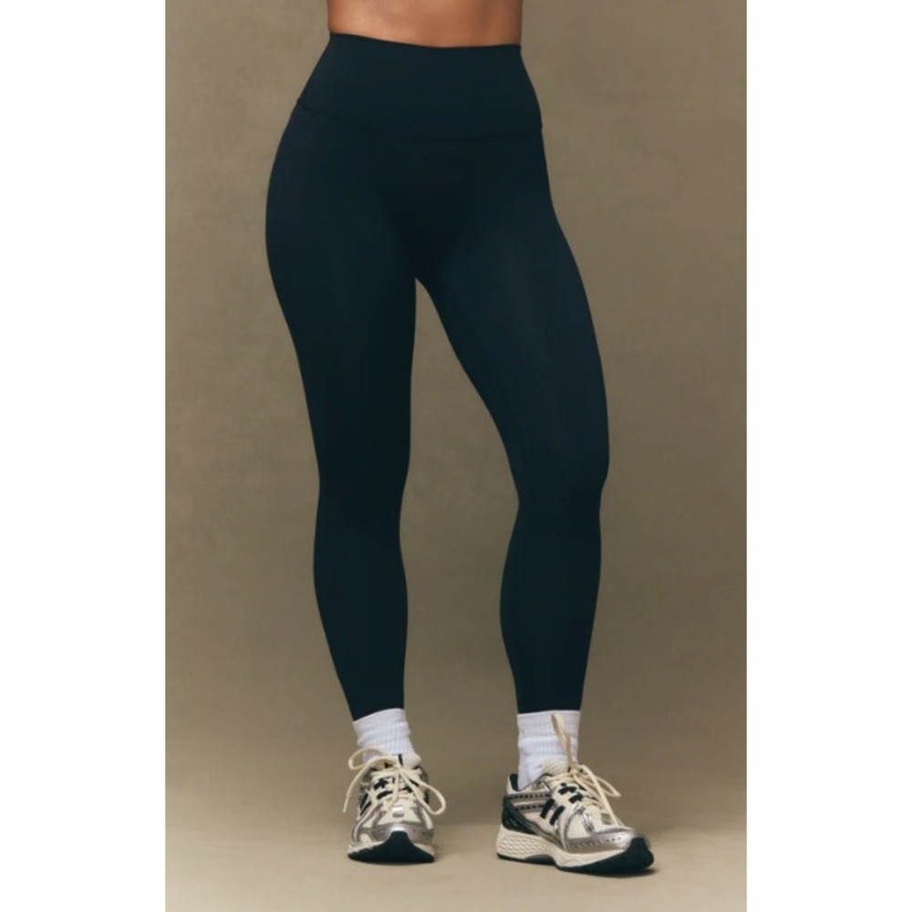 SET ACTIVE High Rise Leggings Womens XS Black Athleisure Sport Yoga Training EUC